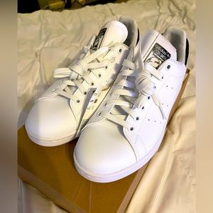 adidas X Parley Stan Smith Parley Cloud White GV7608 Men's Size 8.5 NWT